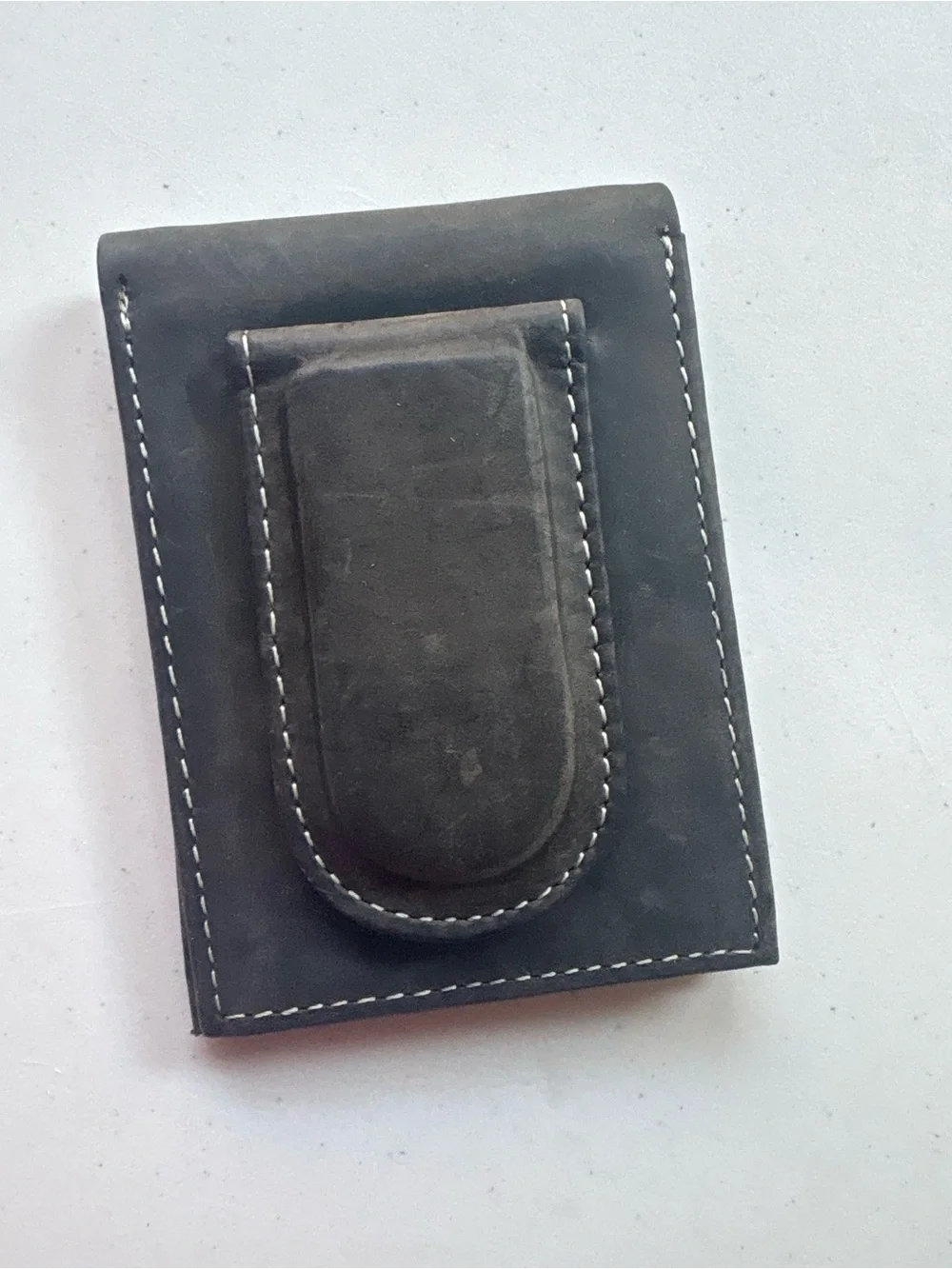 Paul & Taylor Genuine Leather Front Pocket Wallet with Money Clip
